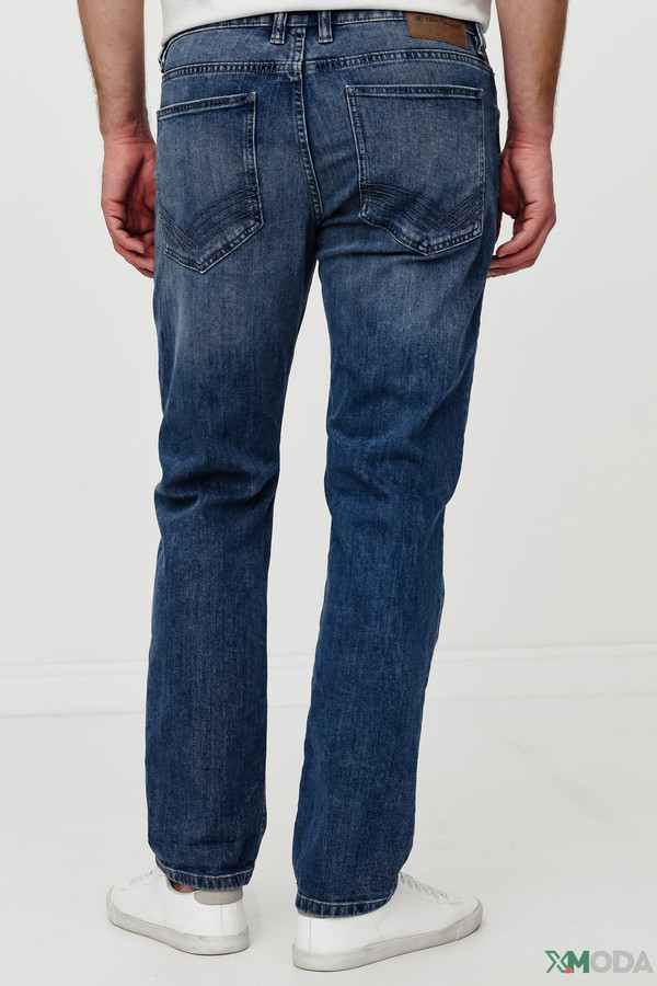 Модные джинсы Tom Tailor, размер 54, цвет синий - фото 6