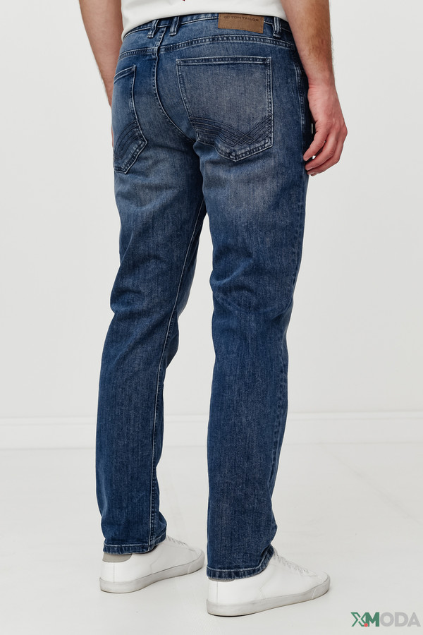 Модные джинсы Tom Tailor, размер 54, цвет синий - фото 5