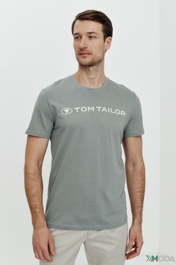 Футболкa Tom Tailor, размер 46-48, цвет серый - фото 1