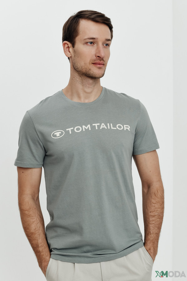 Футболкa Tom Tailor, размер 46-48, цвет серый - фото 3