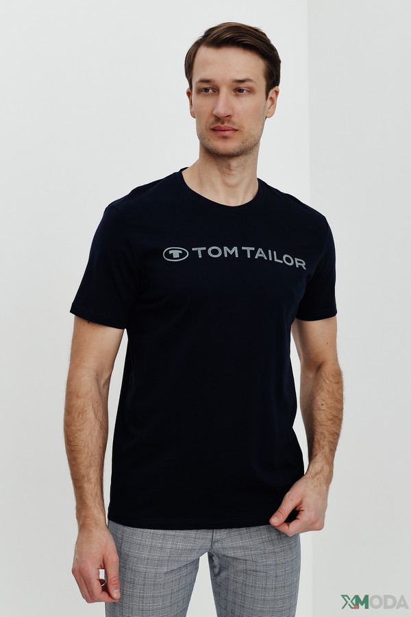 Футболкa Tom Tailor, размер 58-60, цвет чёрный - фото 1