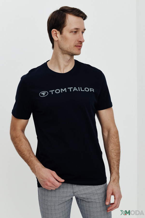 Футболкa Tom Tailor, размер 58-60, цвет чёрный - фото 3