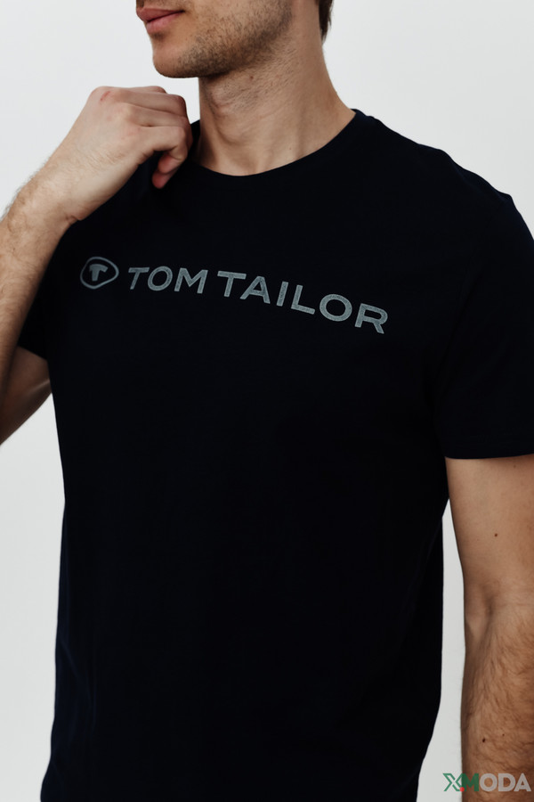 Футболкa Tom Tailor, размер 58-60, цвет чёрный - фото 5