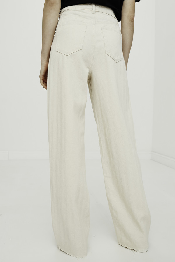 Классические джинсы Tom Tailor, размер 44-46, цвет бежевый - фото 4
