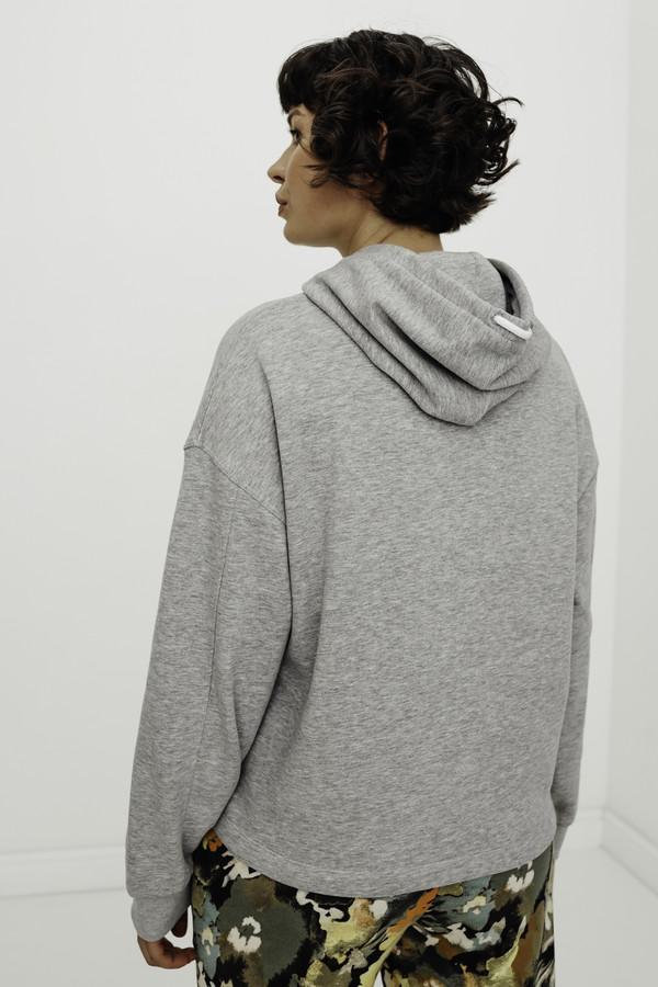 Пуловер QS, размер 48-50, цвет серый - фото 4