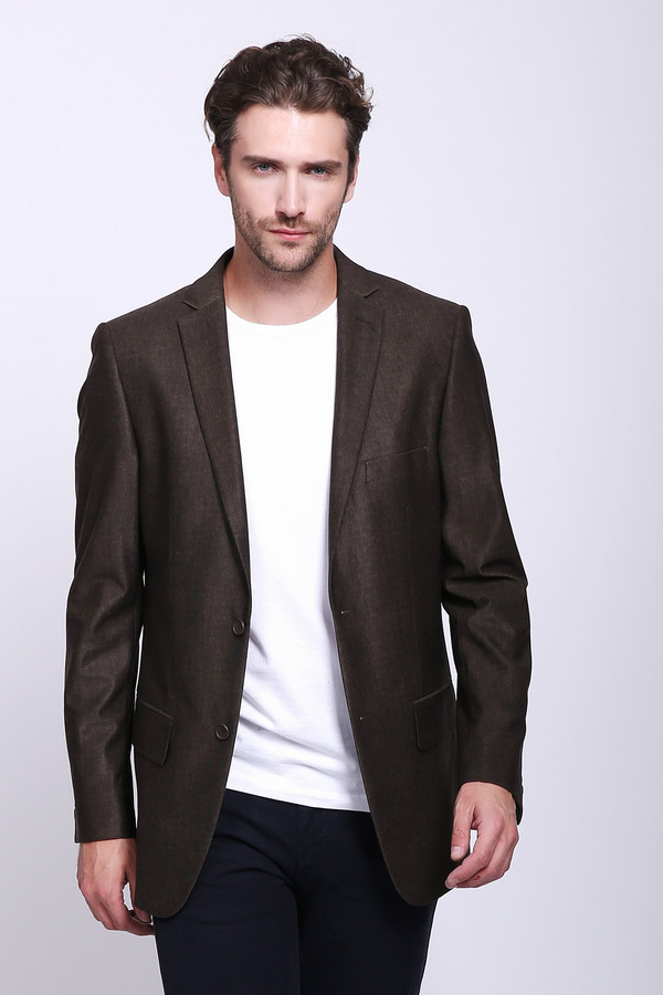 Пиджак Pezzo, размер 54, цвет коричневый