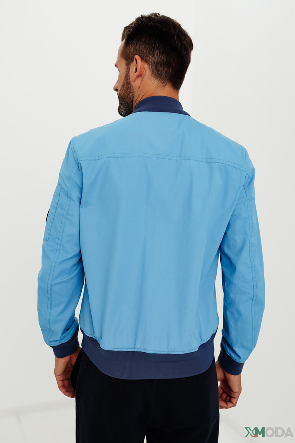 Куртка Boss Casual, размер 52, цвет синий - фото 6
