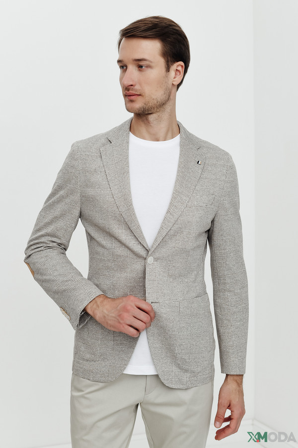 Пиджак Boss Business, размер 48, цвет серый - фото 4