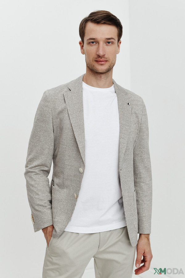 Пиджак Boss Business, размер 58, цвет серый - фото 1