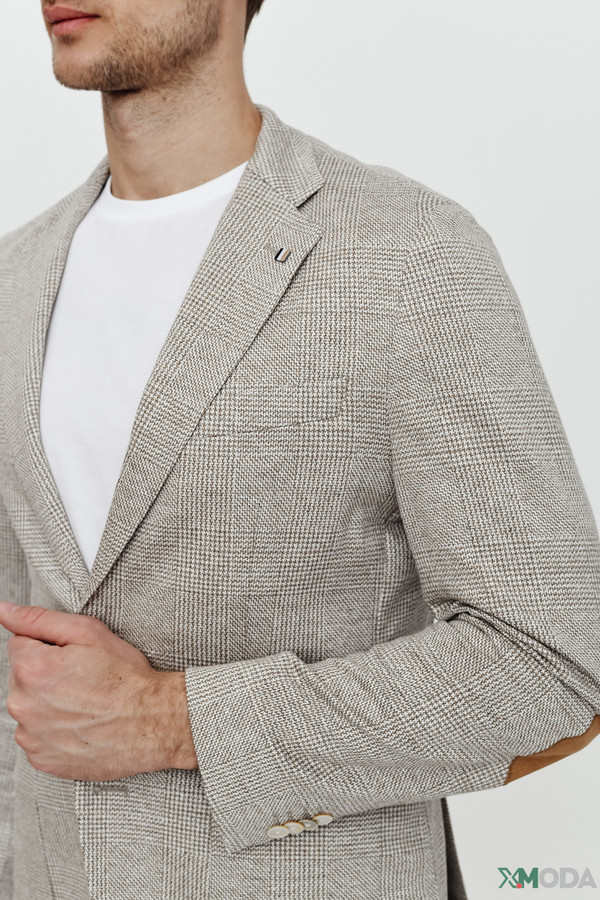 Пиджак Boss Business, размер 58, цвет серый - фото 6