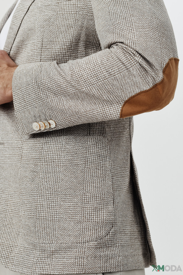 Пиджак Boss Business, размер 58, цвет серый - фото 9