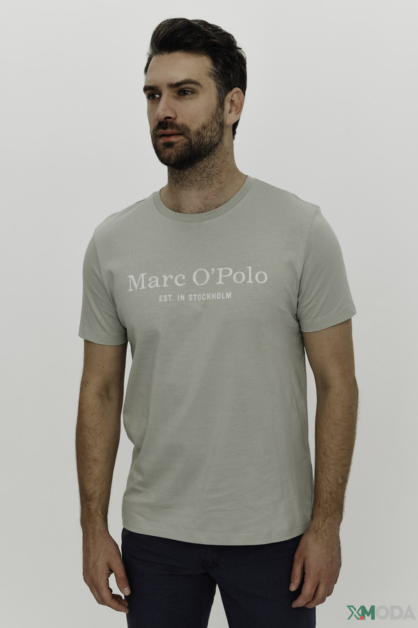 Футболкa Marc O Polo, размер 46-48, цвет серый - фото 3