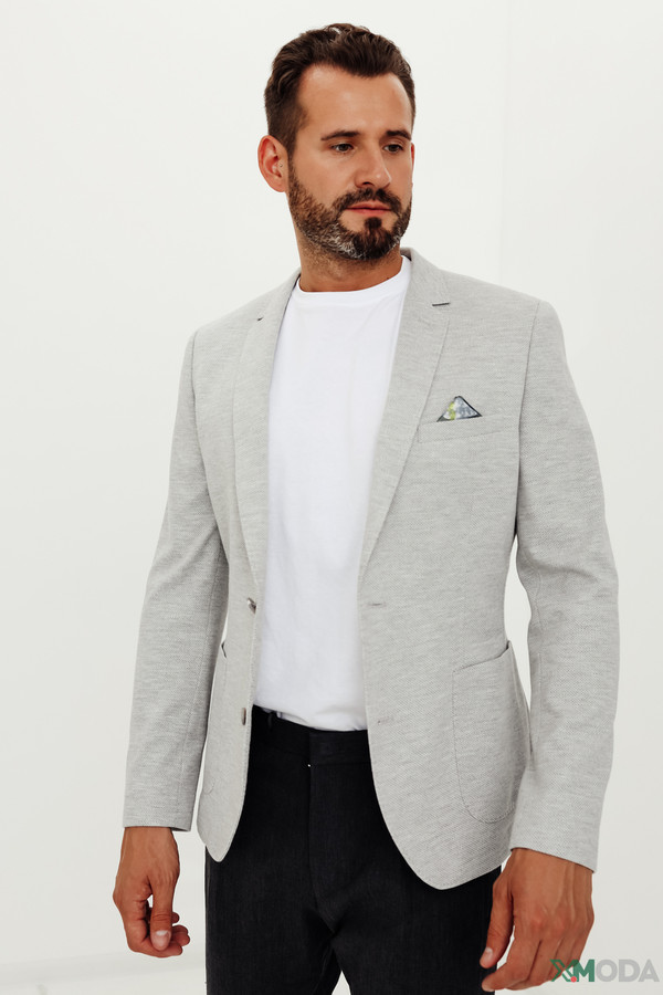 Пиджак Calamar, размер 52, цвет серый - фото 3