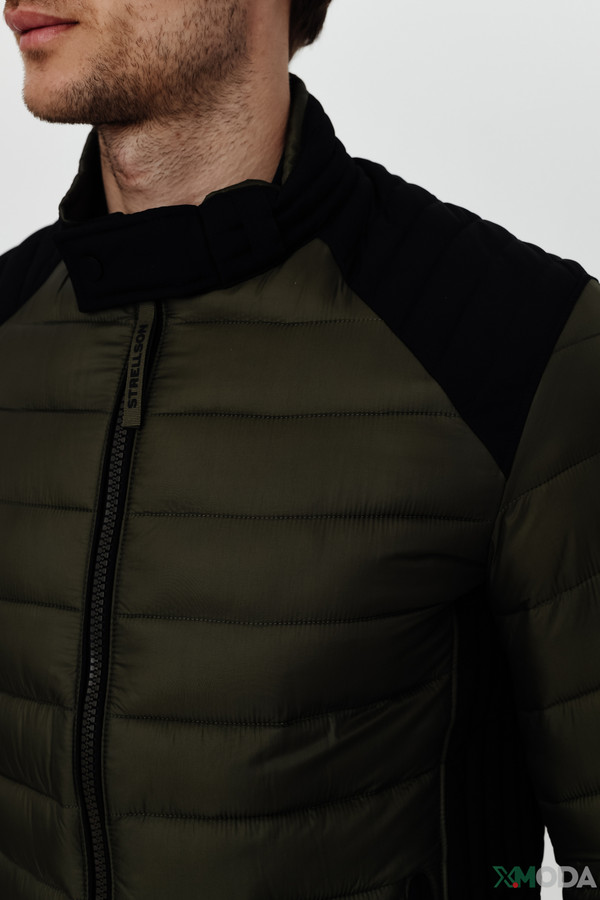 Куртка Strellson, размер 54, цвет зелёный - фото 5