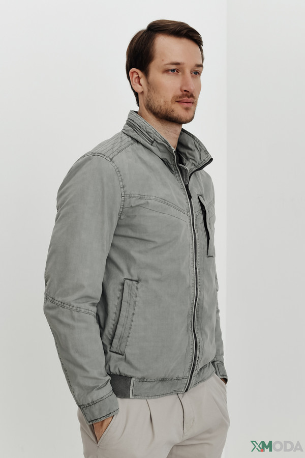 Куртка S4, размер 52, цвет серый - фото 7