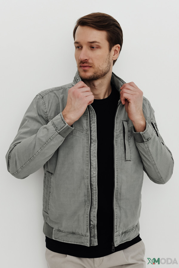 Куртка S4, размер 52, цвет серый - фото 1