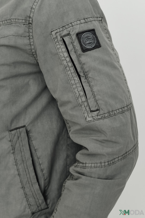 Куртка S4, размер 52, цвет серый - фото 11