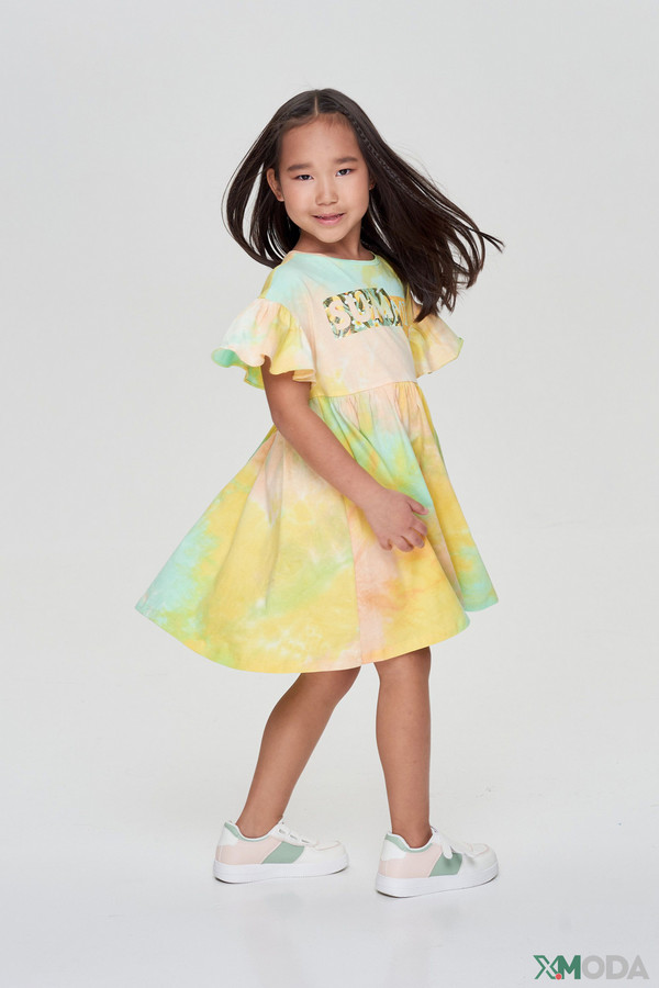 Платье Choupette, размер 28-104, цвет разноцветный - фото 2