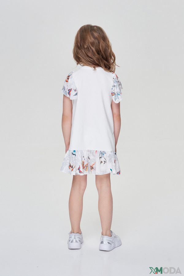 Платье Choupette, размер 28-104, цвет белый - фото 2