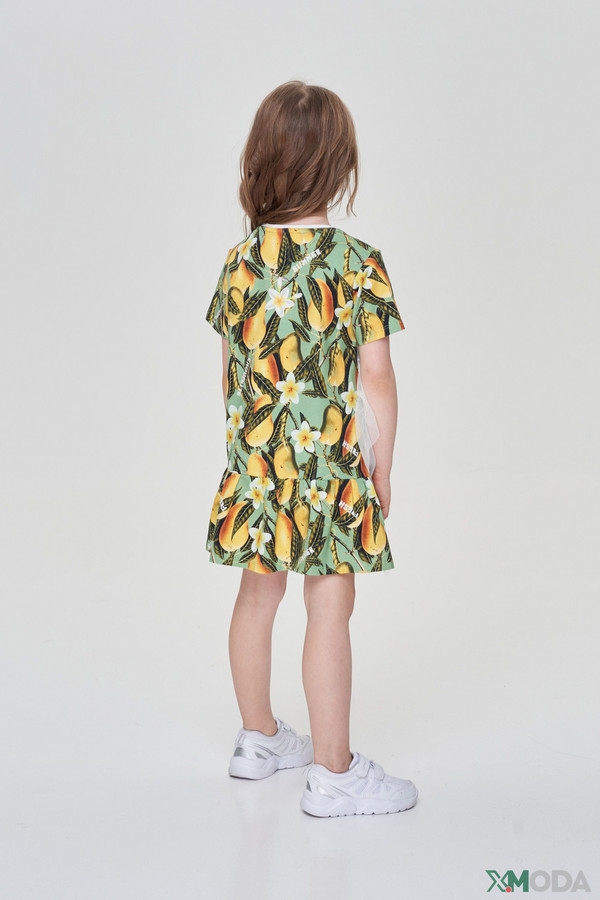 Платье Choupette, размер 30-116, цвет разноцветный - фото 3