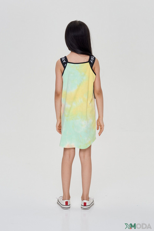 Платье Choupette, размер 36-140, цвет разноцветный - фото 3