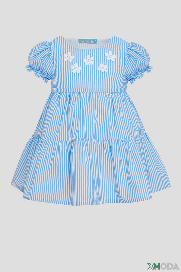 Платье Choupette, размер 20-62, цвет голубой - фото 1