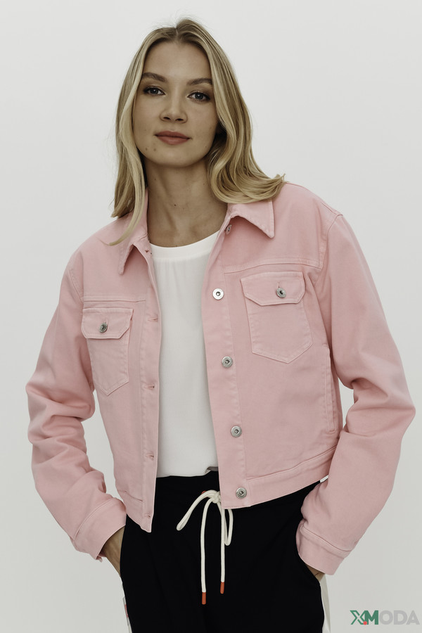Жакет Twin Set, размер 40-42, цвет розовый - фото 1