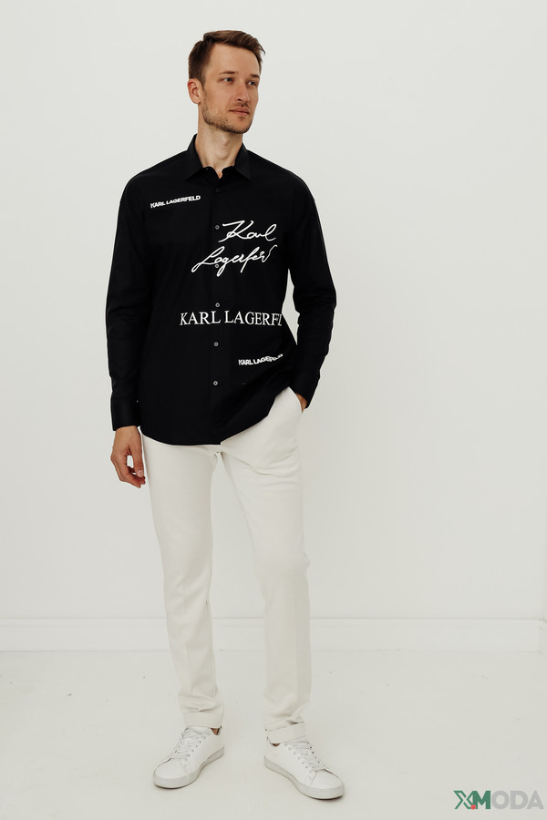 Рубашка Karl Lagerfeld, размер 52-54, цвет разноцветный - фото 2