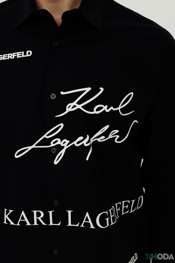 Рубашка Karl Lagerfeld, размер 52-54, цвет разноцветный - фото 5
