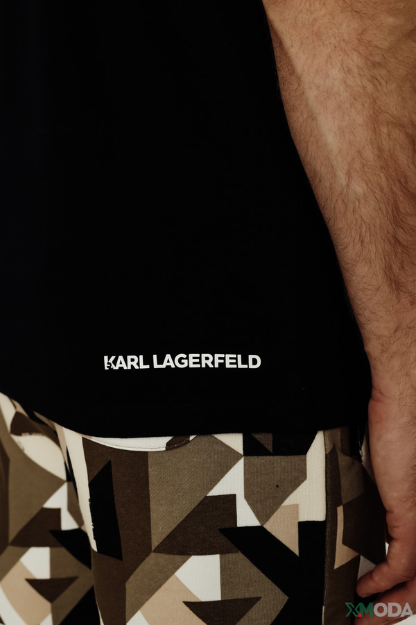 Футболкa Karl Lagerfeld, размер 52-54, цвет чёрный - фото 6