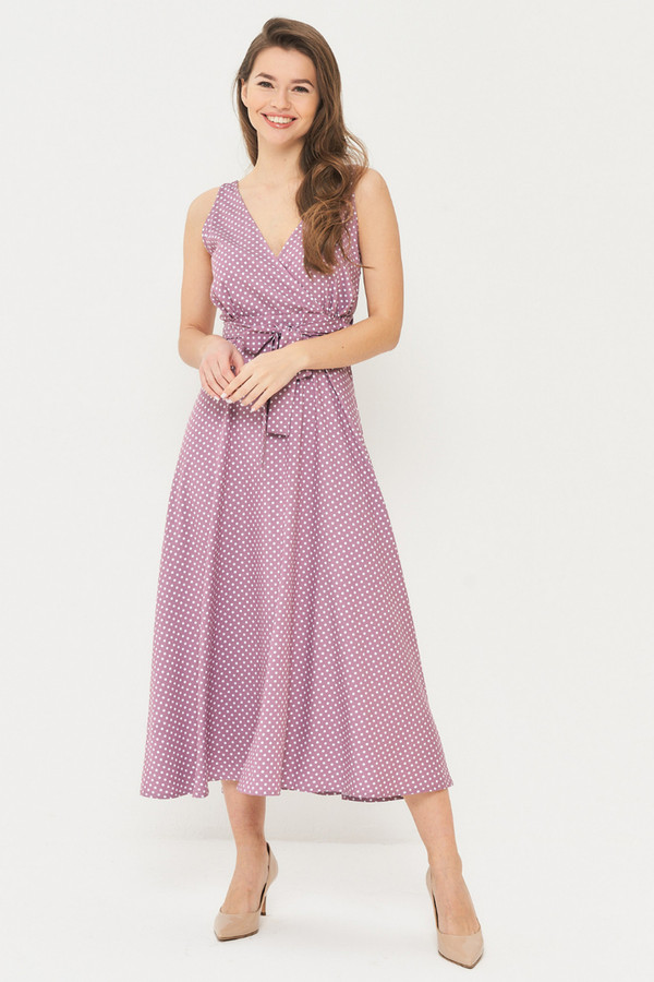 Длинное платье BE YOU, размер 42-44, цвет розовый - фото 4