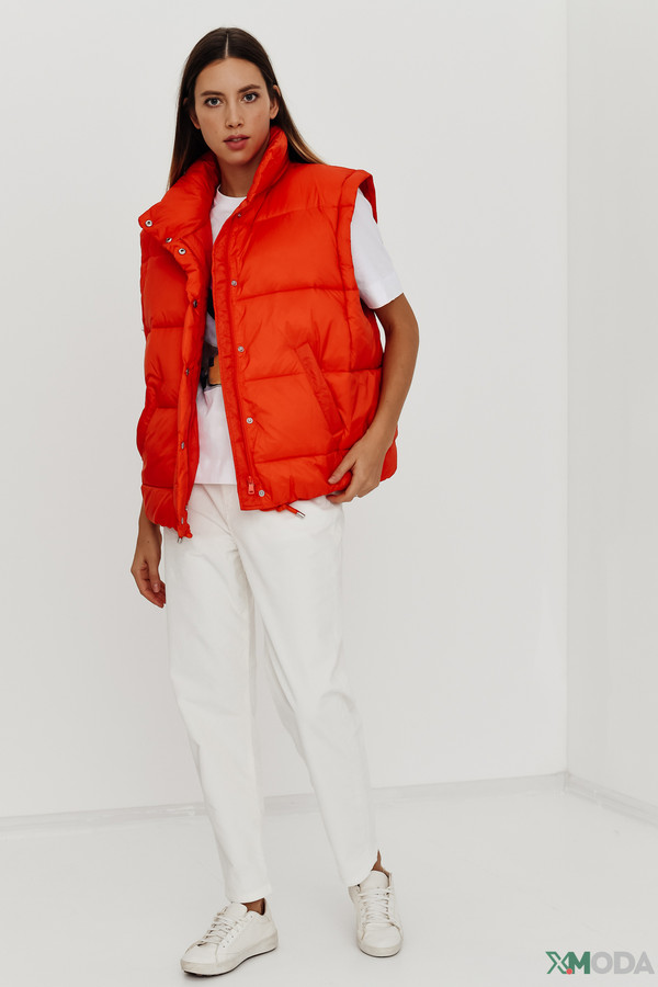Куртка Oui, размер 44, цвет красный - фото 10
