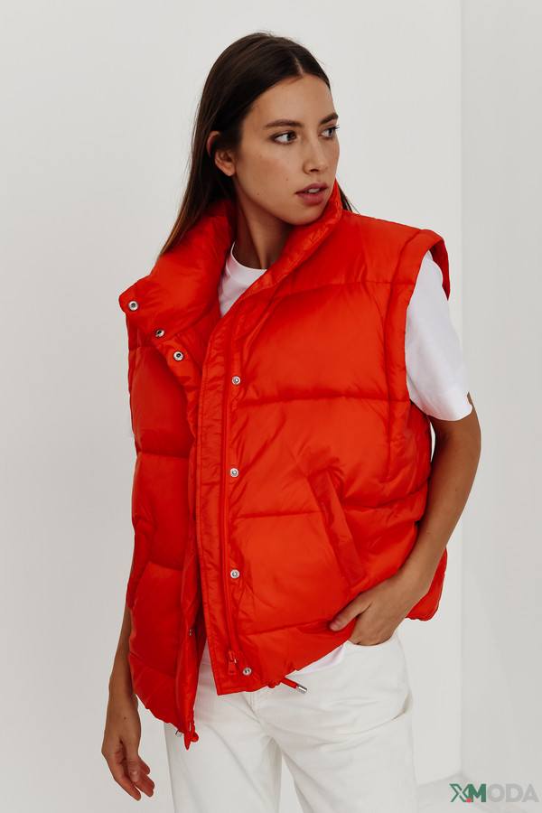Куртка Oui, размер 44, цвет красный - фото 11