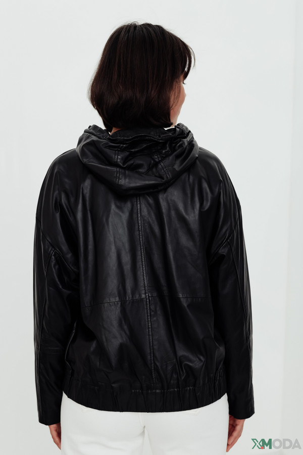 Куртка Oui, размер 46, цвет чёрный - фото 4
