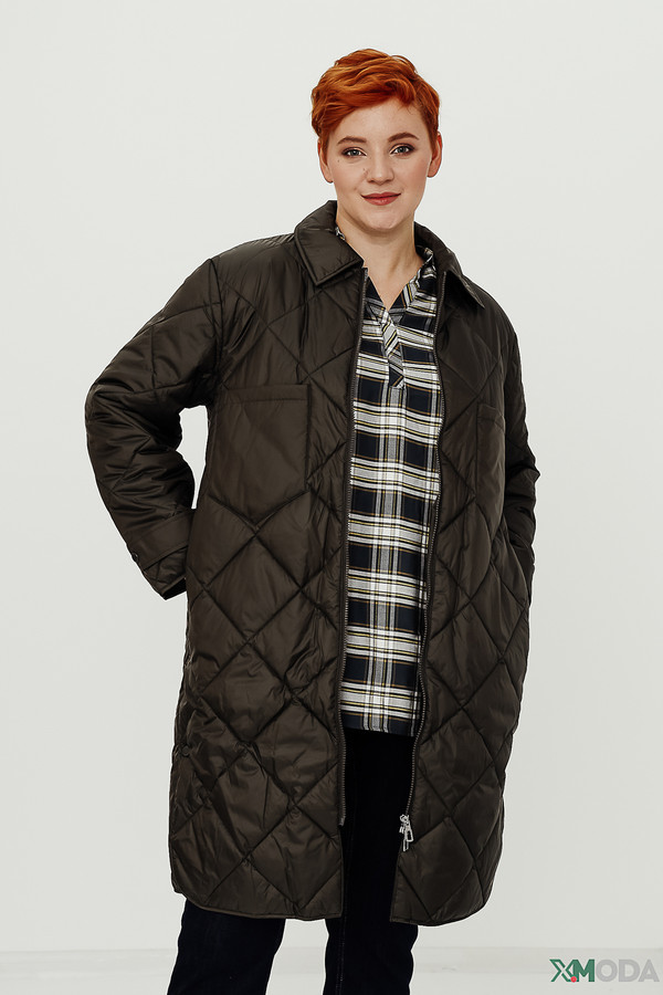 Пальто Gerry Weber, размер 54, цвет серый - фото 1