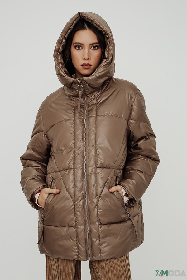 Куртка Taifun, размер 46, цвет коричневый - фото 5