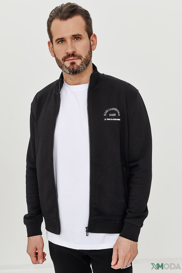 Куртка Karl Lagerfeld серого цвета