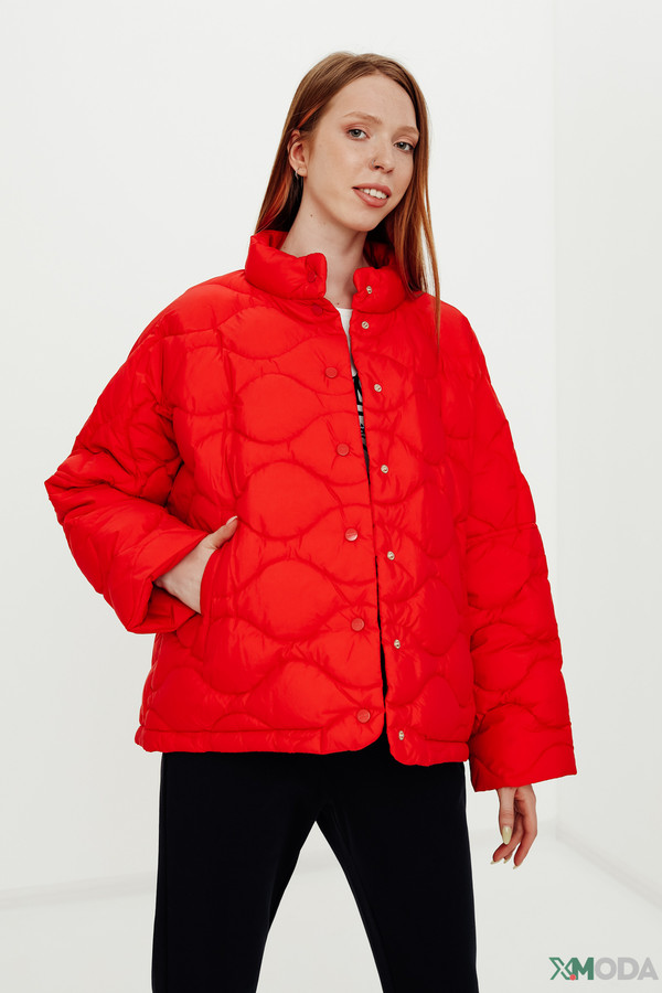 Куртка Marc Cain, размер 42, цвет красный - фото 1