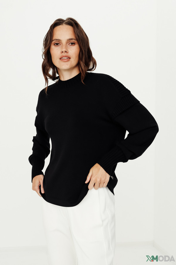 Пуловер Marc Cain черного цвета