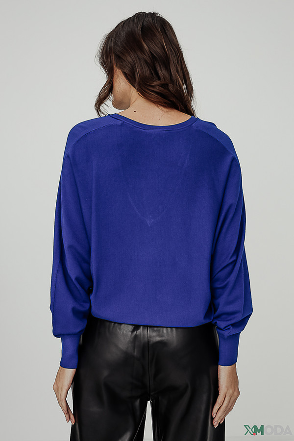 Пуловер Luisa Cerano, размер 44, цвет синий - фото 4