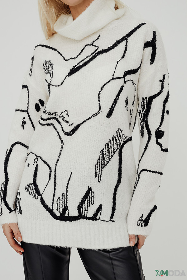 Пуловер Marc Cain, размер 42, цвет разноцветный - фото 5