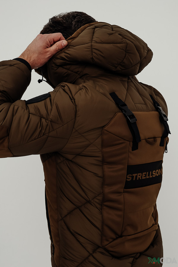 Куртка Strellson, размер 56, цвет коричневый - фото 7
