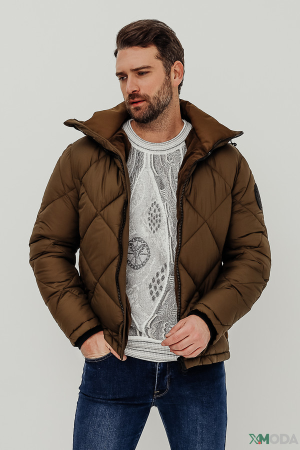 Куртка Strellson, размер 56, цвет коричневый - фото 3