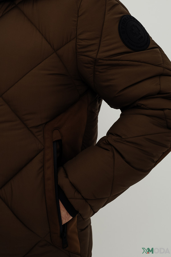 Куртка Strellson, размер 56, цвет коричневый - фото 8