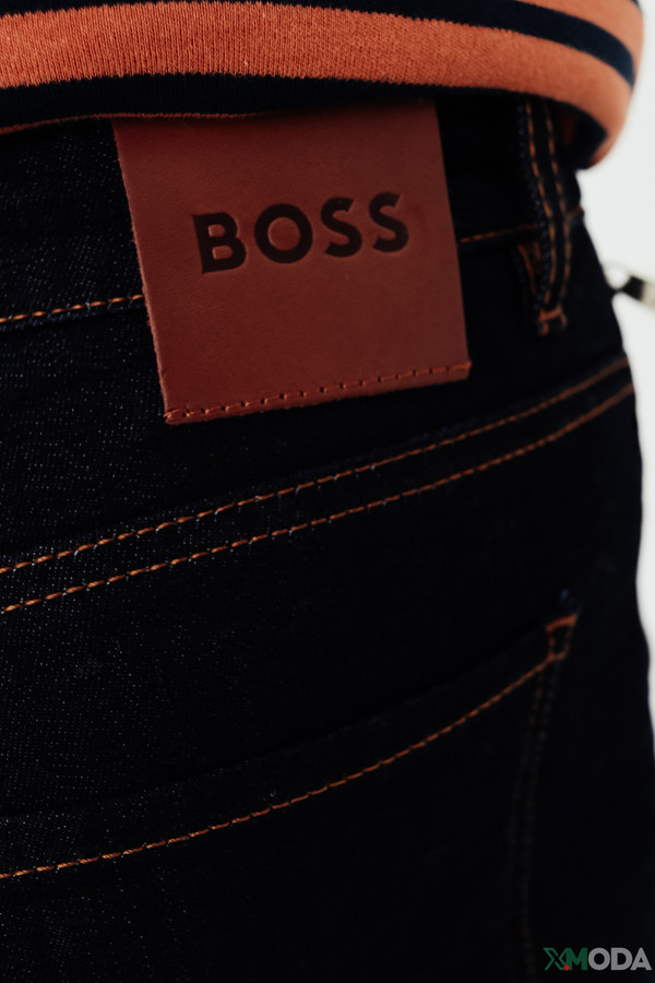 Брюки Boss Black, размер 44(L32), цвет серый - фото 6