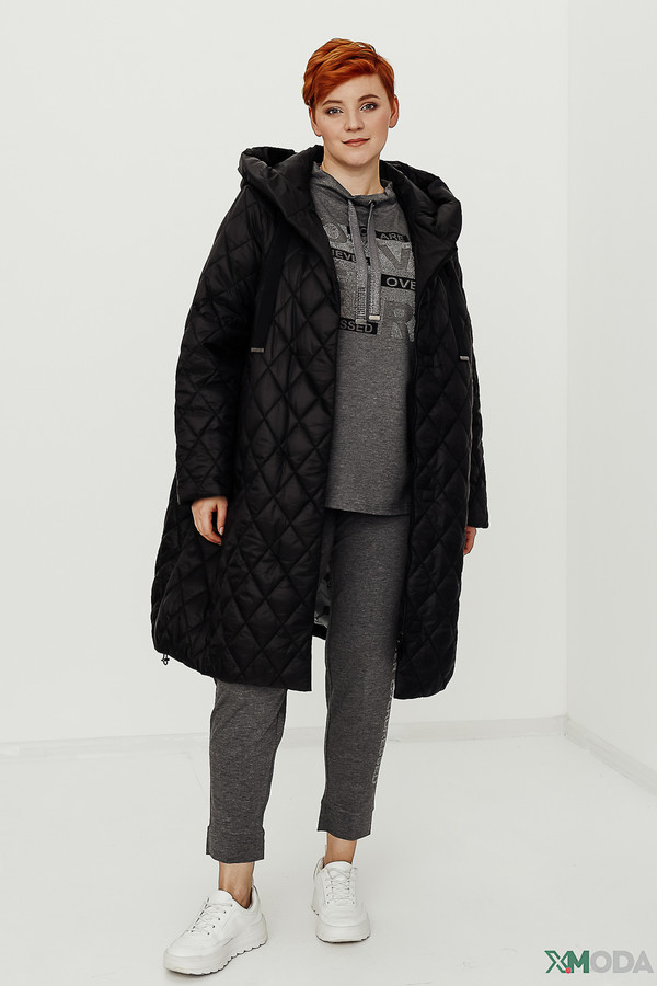 Пальто Baronia, размер 56, цвет чёрный - фото 2