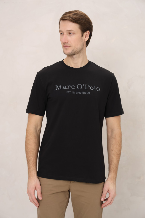 Футболкa Marc O Polo, размер 54-56, цвет чёрный - фото 3