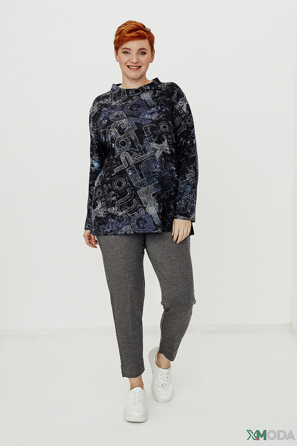 Пуловер Doris Streich, размер 56, цвет чёрный - фото 2