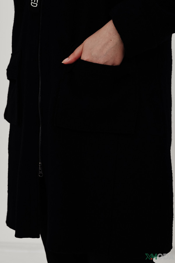 Пальто Doris Streich, размер 54, цвет чёрный - фото 7