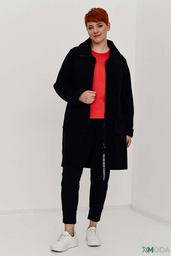Пальто Doris Streich, размер 54, цвет чёрный - фото 2
